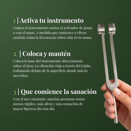 Lumyra 128 Hz Instrumento de Sanación